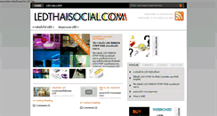 Desktop Screenshot of ledthaisocial.com